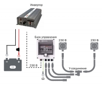 Схема реализации инвертора DEFA 702937